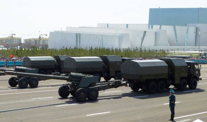 Буксируемая артиллерия: новая жизнь в формате колёсных САУ Буксируемая артиллерия: новая жизнь в формате колёсных САУ оружие