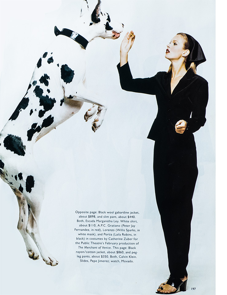 Patrick Demarchelier для Harper’s Bazaar USA, апрель 1995 Patrick Demarchelier для Harper’s Bazaar USA, апрель 1995