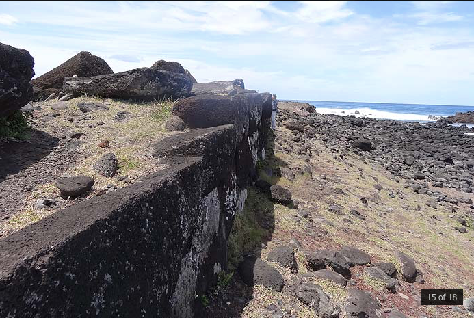 Руины острова Пасхи: землетрясение или потоп