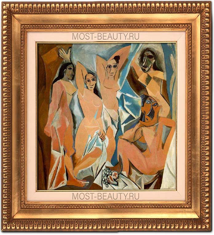 Удивительные работы Пикассо: Авиньонские девицы (1907)