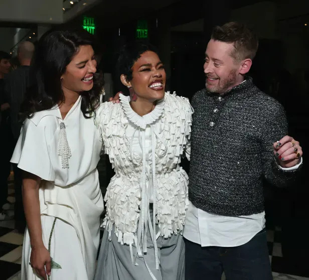 Приянка Чопра, Тейяна Тейлор и Маколей Калкин