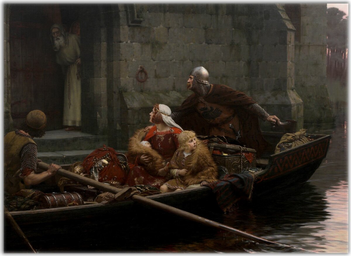 «Во время опасности», 1897