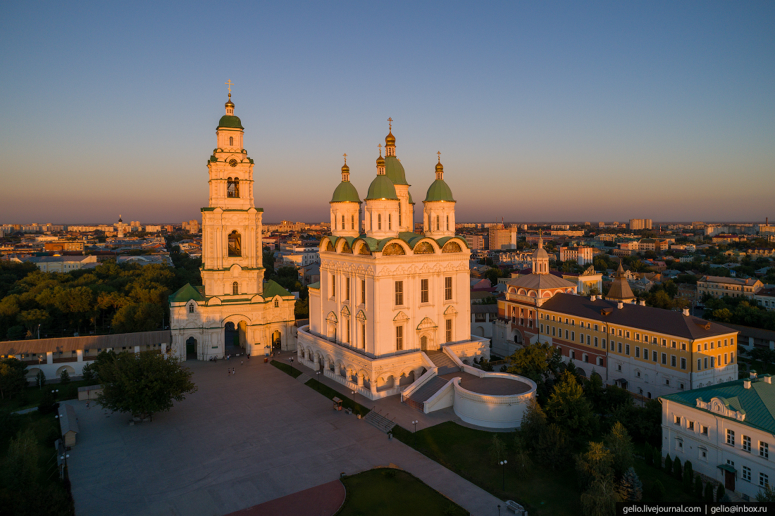 Астрахань с высоты