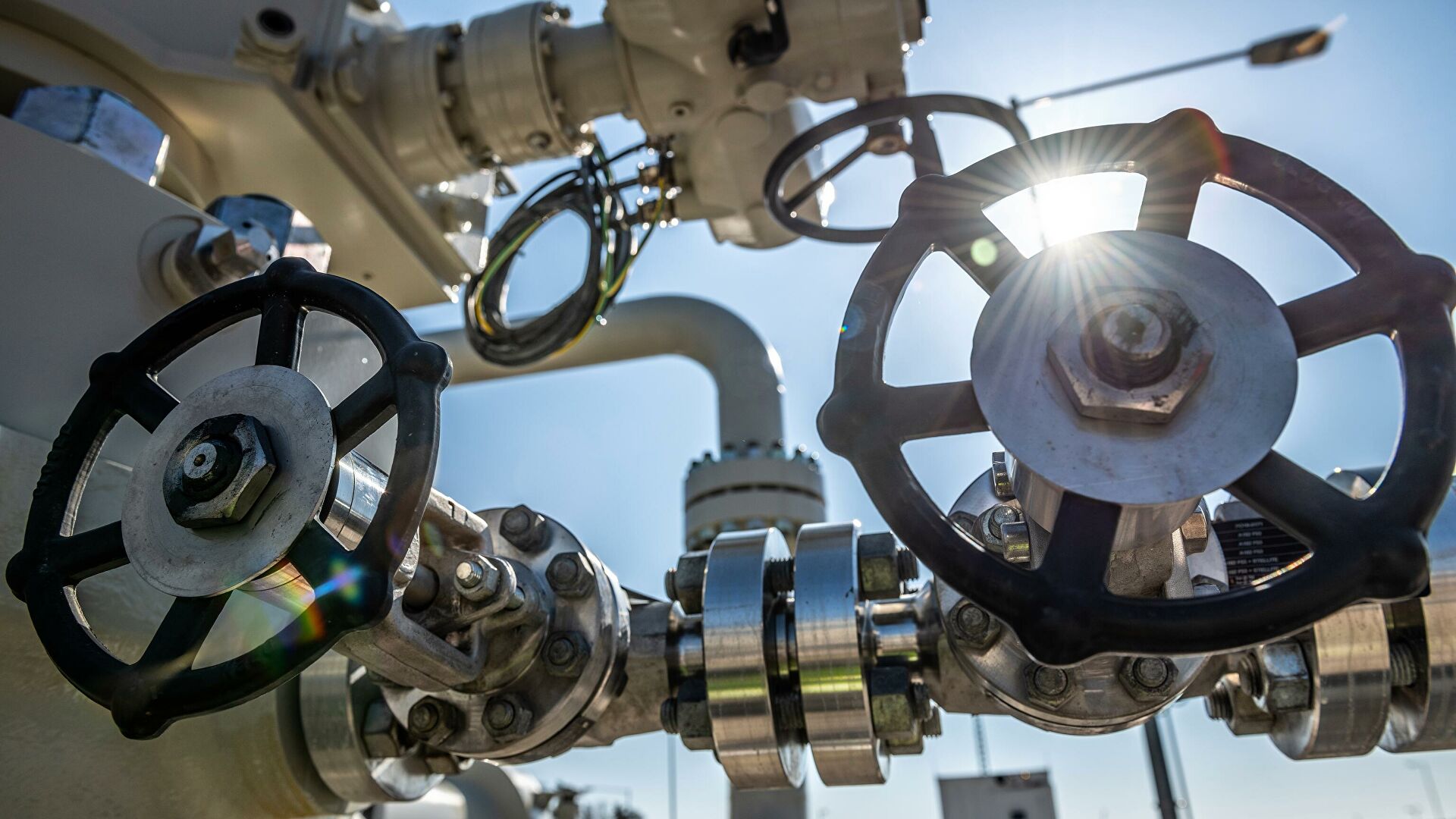 Береговые объекты на территории газораспределительного центра магистрального газопровода Северный поток — 2 в Германии Береговые объекты на территории газораспределительного центра магистрального газопровода Северный поток — 2 в Германии - РИА Новости, 1920, 11.11.2021