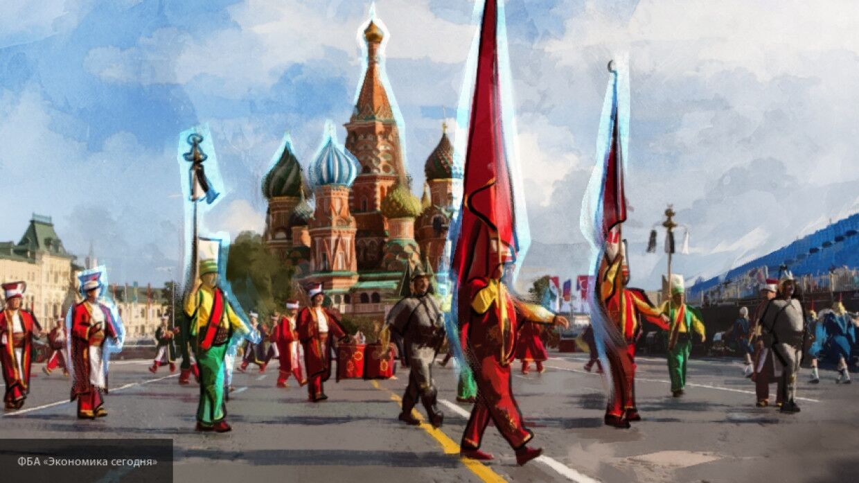 День москвы. Москва днем. С днем города. С днем города Москва. Спортивное мероприятие на красной площади\.