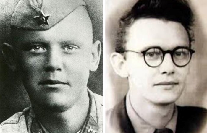 Леонид Гайдай в юности