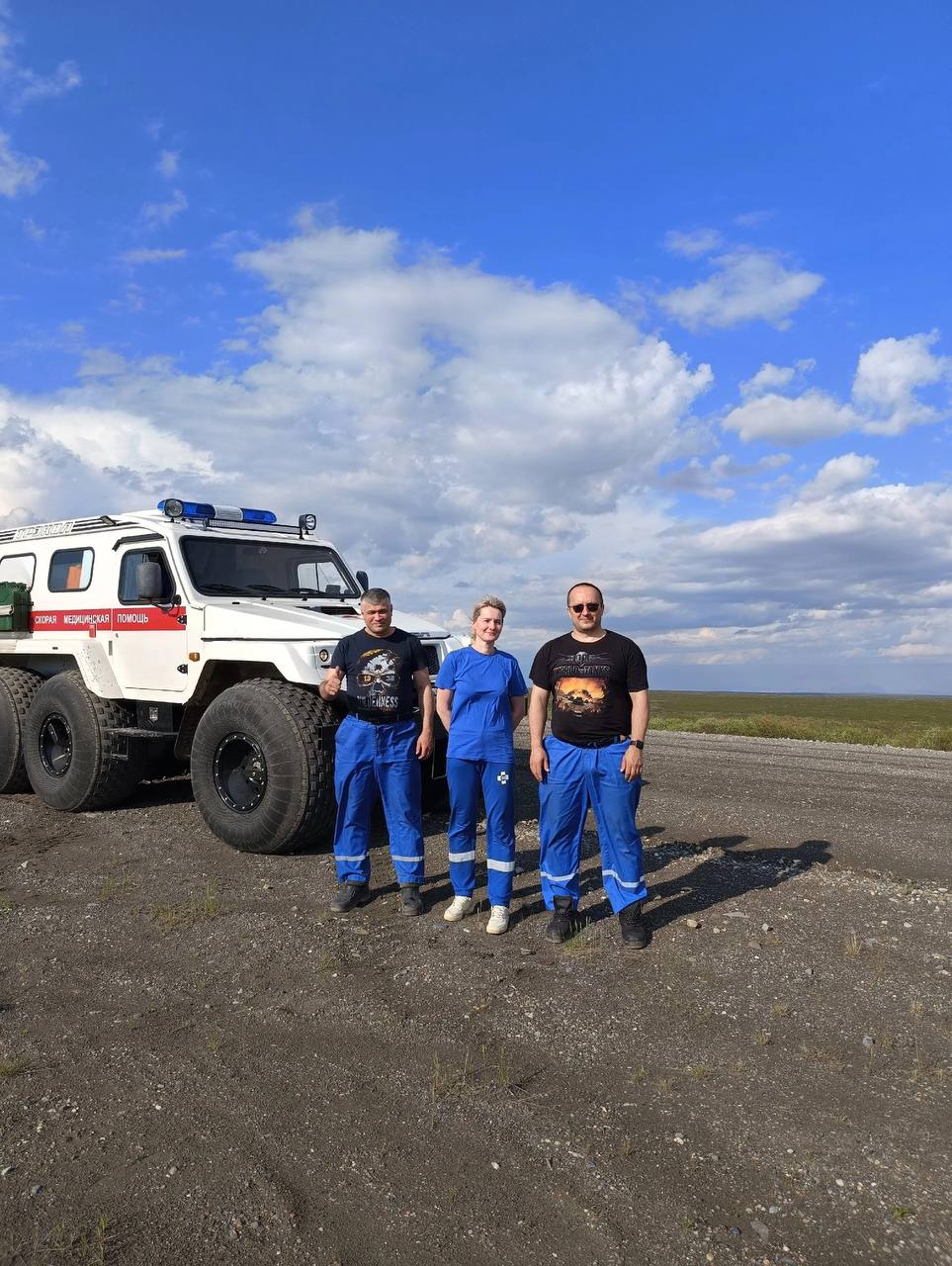 Воркутинские врачи добирались до пациентки из тундры 18 часов