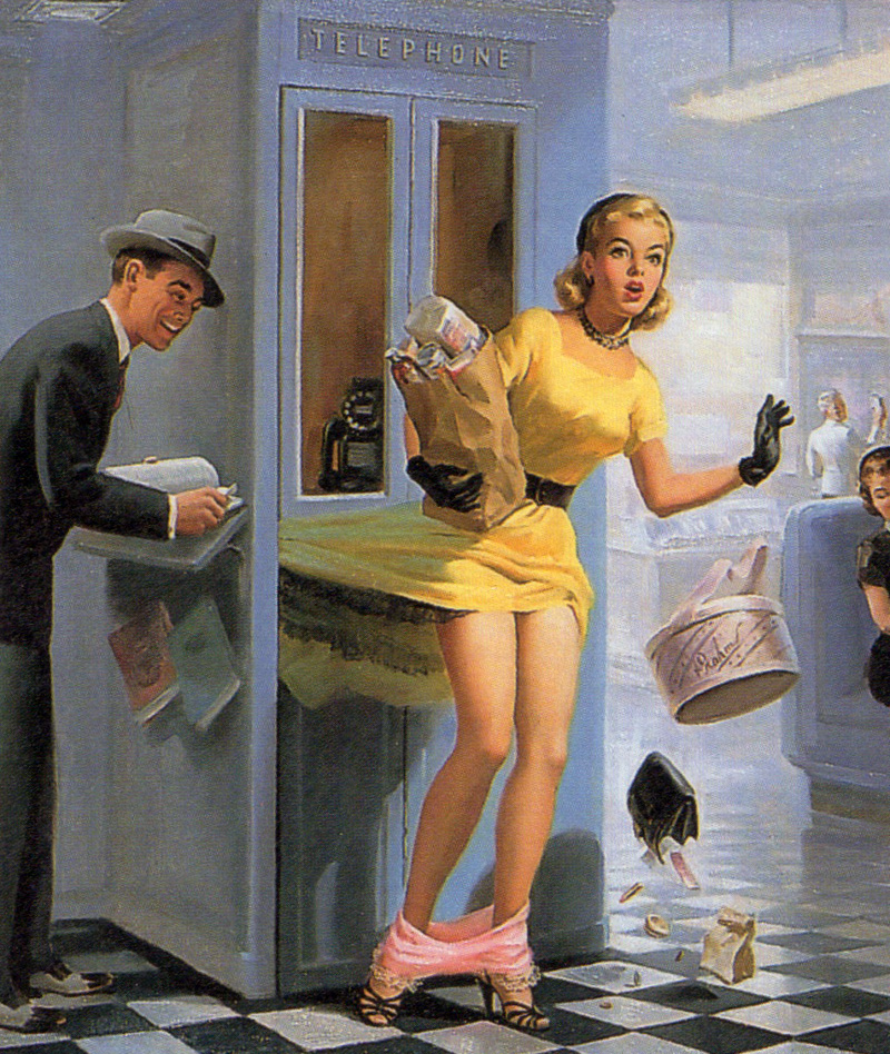 Таинственное искусство падающих трусиков Таинственное искусство падающих трусиков