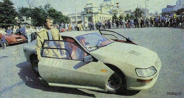 Необычный самодельный автомобиль "Вега-1600GT" из 1980-х Вега-1600GT, СССР, авто, своими руками