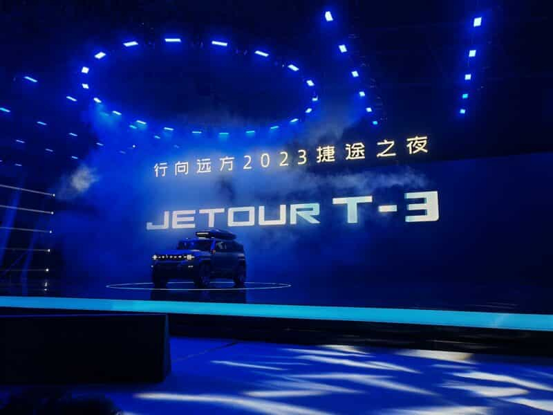 Представлен электрический внедорожник Jetour T-3 мощностью 1300 л.с. Concept предлагает BEV и EREV