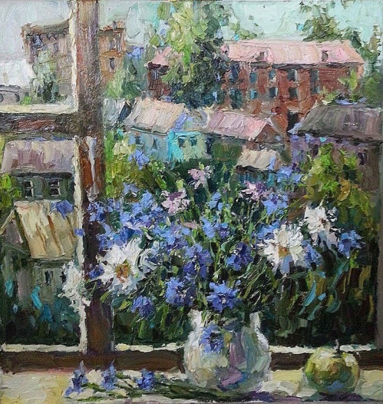 Художник Юлия Кузнецова. Цветочная токката Художник Юлия Кузнецова. Цветочная токката