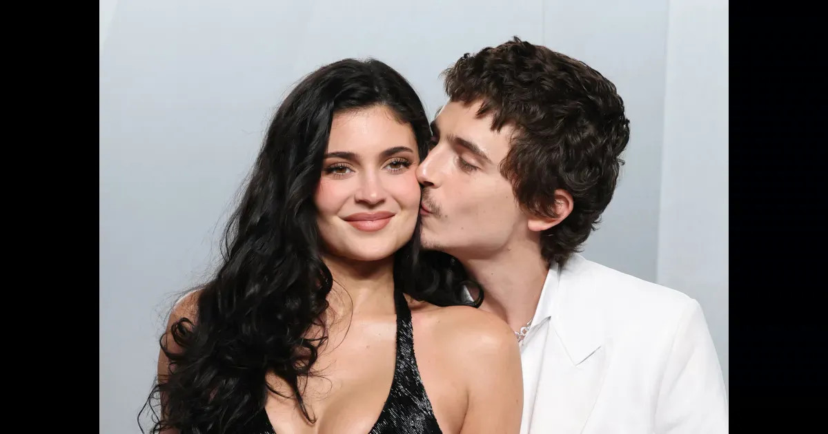 Кайли Дженнер и Тимоти Шаламе вместе на вечеринке после