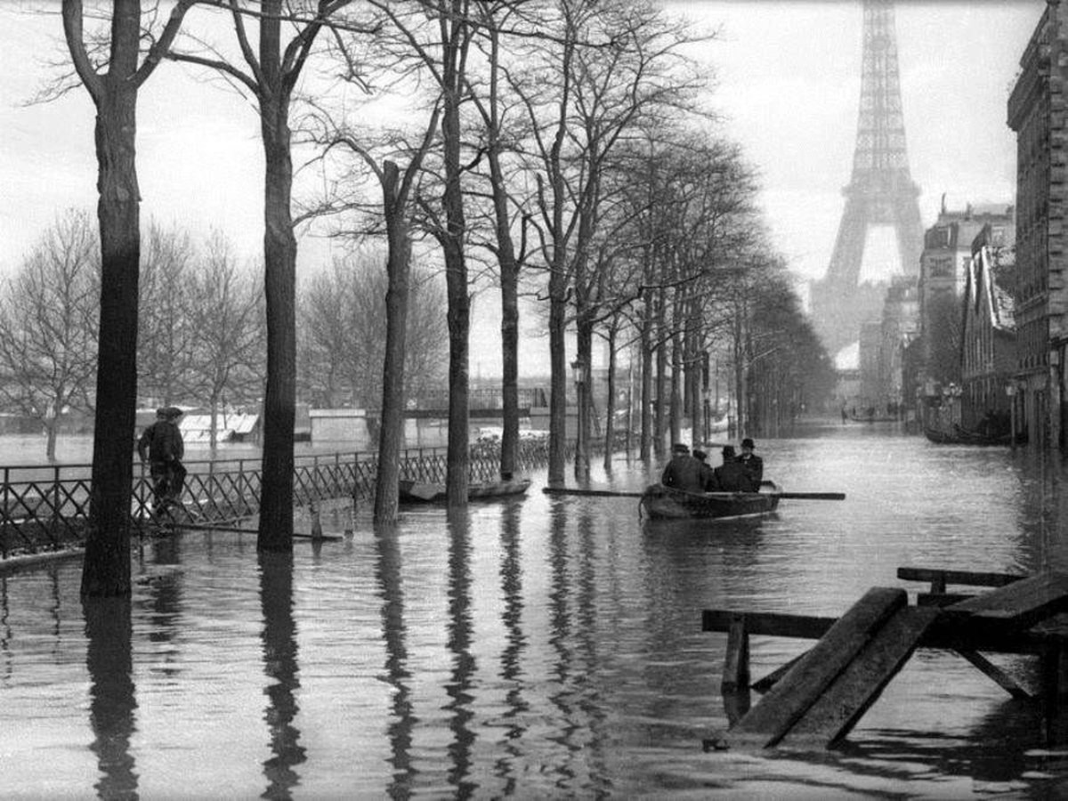 париж в воде