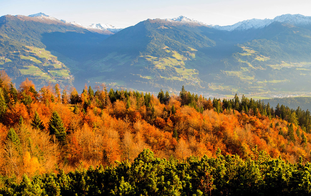 Осень в австрийской деревеньке Гнаденвальд