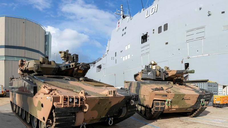 Австралия заказала южнокорейские БМП AS21 Redback оружие