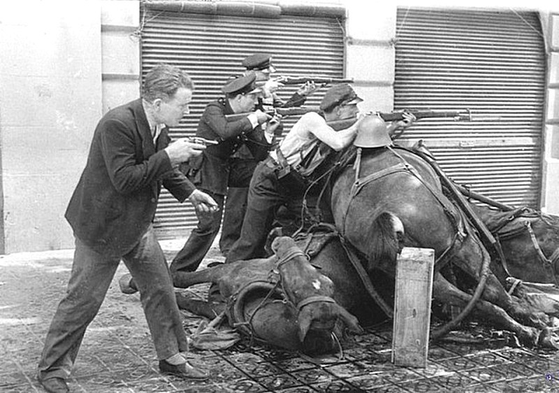 54. Гражданская война в Испании, 1936. Красиво позируют! 20 век, история, фотография