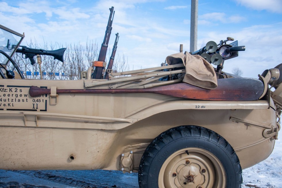 Volkswagen Type 166 Schwimmwagen задняя левая часть