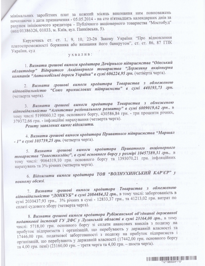 Украинский суд вынес решение на 2,1 миллиона гривен в пользу ЛНР