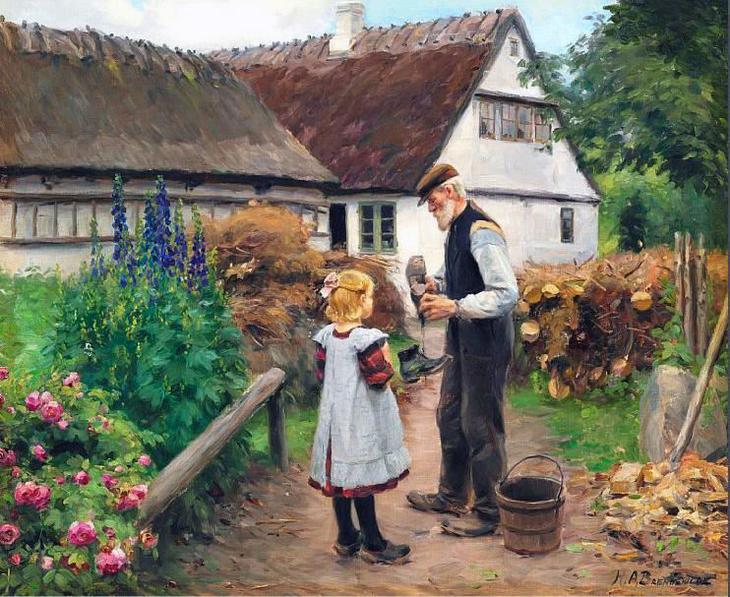 Живописные сцены сельской жизни Живописные сцены сельской жизни