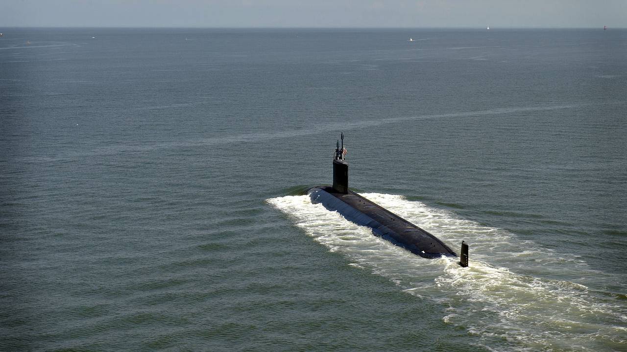 подводная лодка у берегов америки