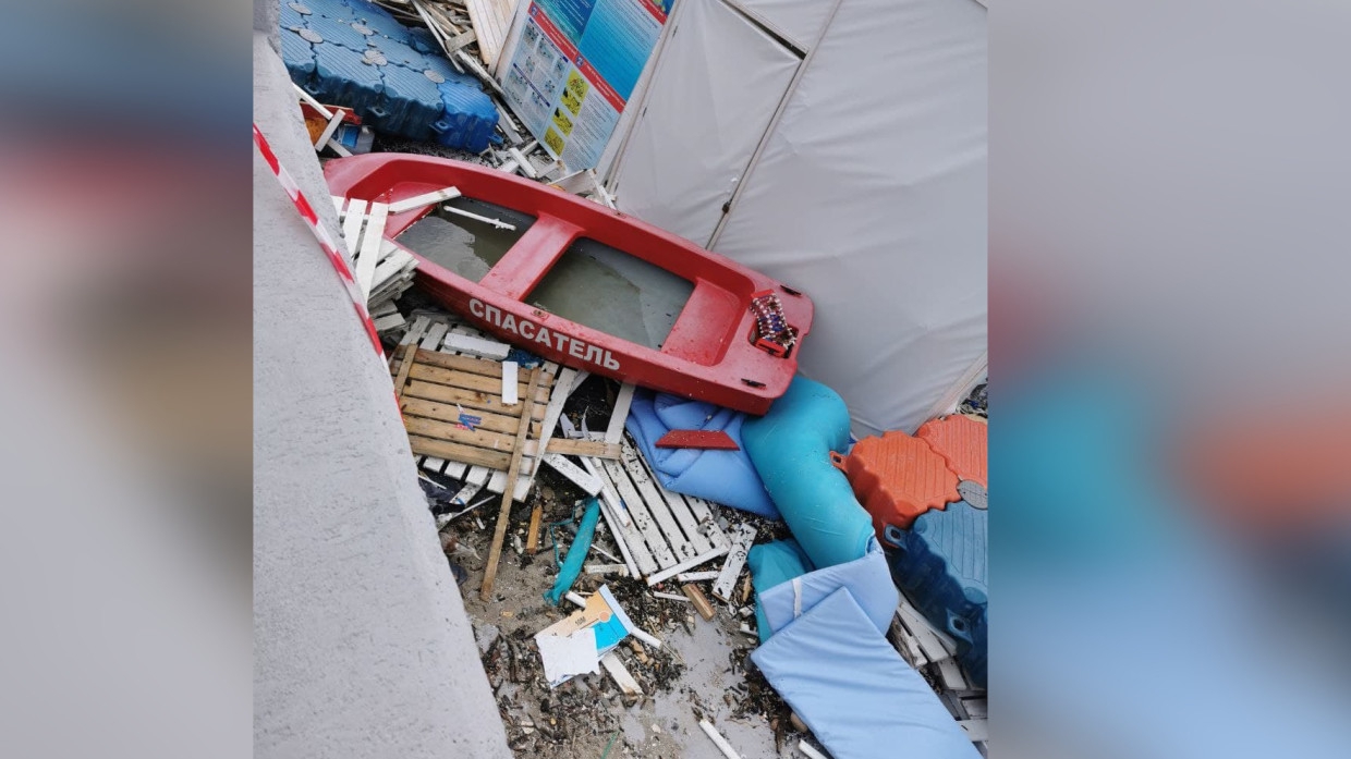 МЧС сообщило о 150 подтопленных домах в районе Джубги