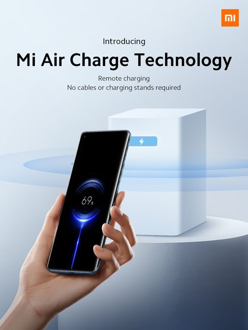 Xiaomi разработала уникальную бесконтактную зарядку Mi Air Charge новости,смартфон,статья