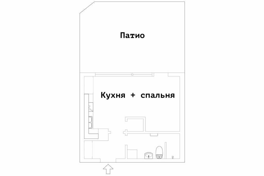 Одна на 30 квадратах: женщина показала свою необычную однушку патио, выглядит, покажу, место, можно, квартир, находится, терраса, жилье, отдельная, соседей, этаже, простой, такое, квартиру, первый, людей, прохожих, ипотеку, запросто