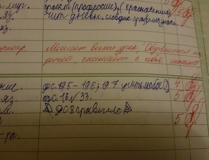 15 замечаний в школьных дневниках, от которых у родителей волосы встают дыбом 15 замечаний в школьных дневниках, от которых у родителей волосы встают дыбом