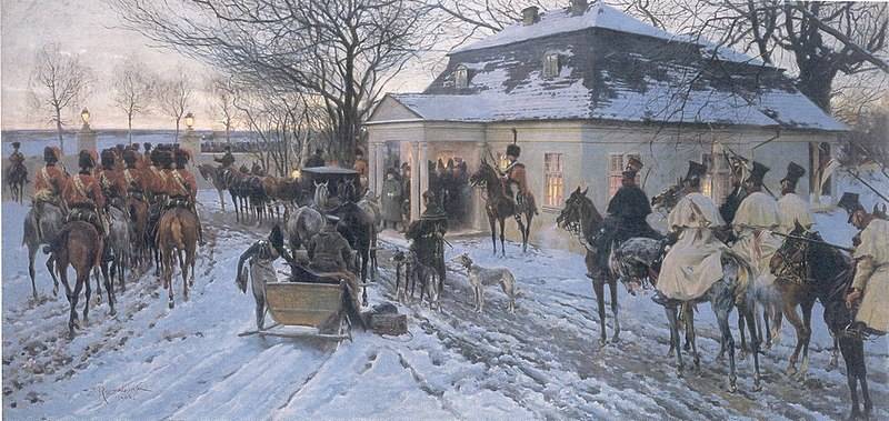 «Неприятель с бедными остатками бежал» история