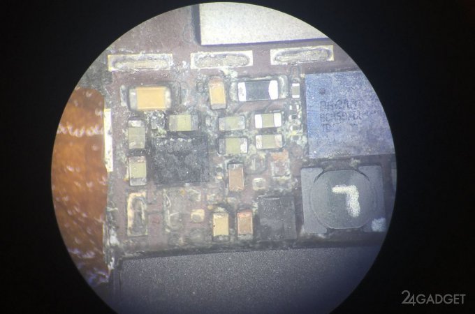 Рис не поможет высушить утопленный смартфон iFixit