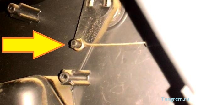 Демонстрация работы рычага холодного и горячего воздуха Лада Калина