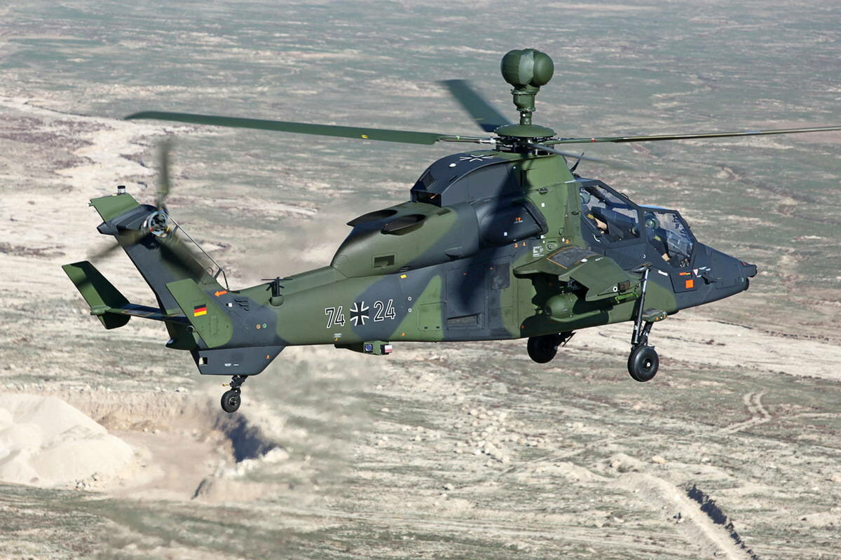 Ударный вертолет Бундесвера "Тигр"
