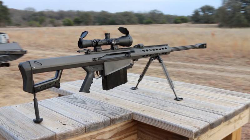 Современные американские 12,7-мм снайперские винтовки