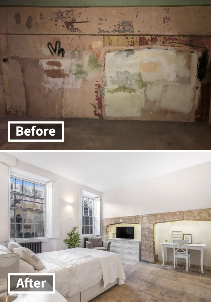 Фотографии жуткого «подземелья», превращенного в роскошную квартиру идеи для дома,ремонт и строительство