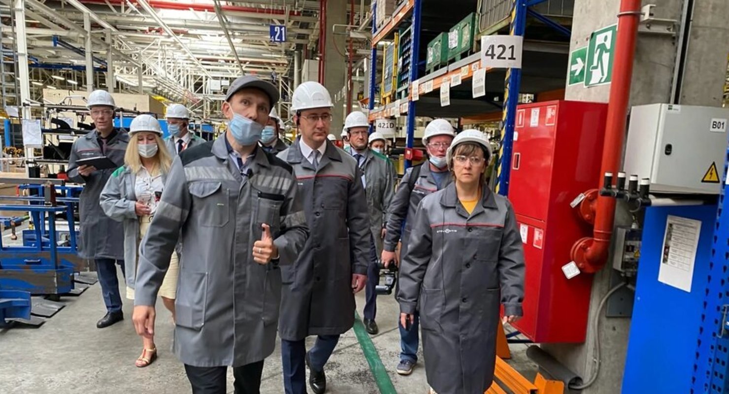 На заводе «ПСМА Рус» в Калуге начали производство новой автомобильной платформы