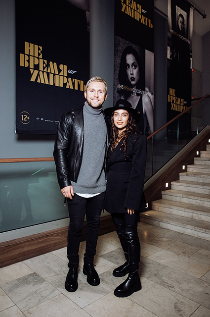 Агата Муцениеце, Виктория Дайнеко, Варвара Шмыкова и другие на премьере фильма "Не время умирать" в Москве Светская жизнь