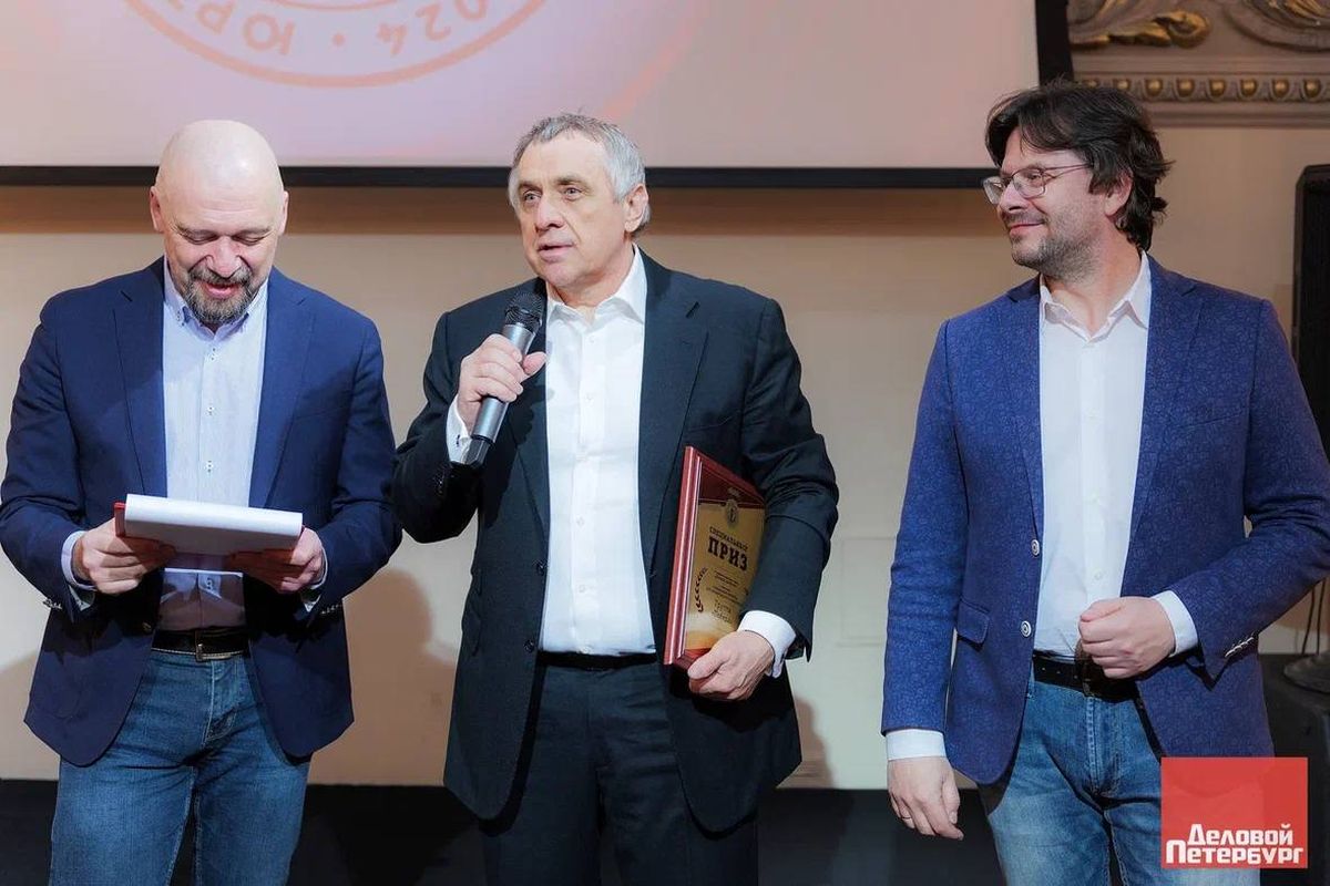 Группа «Победа» удостоилась специального приза от главреда газеты «Деловой Петербург»