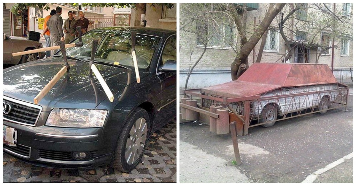 16 забавных способов, которые помогут занять парковочное место