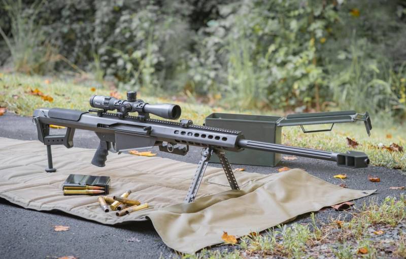 Современные американские 12,7-мм снайперские винтовки