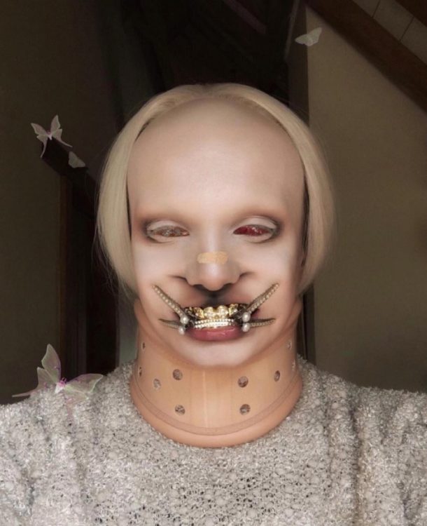 Сальвия – человек с неопределённым полом, чей внешний вид просто поразителен Сальвия – человек с неопределённым полом, чей внешний вид просто поразителен