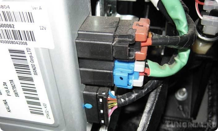 Замена блока управления электроусилителем руля Lada Kalina