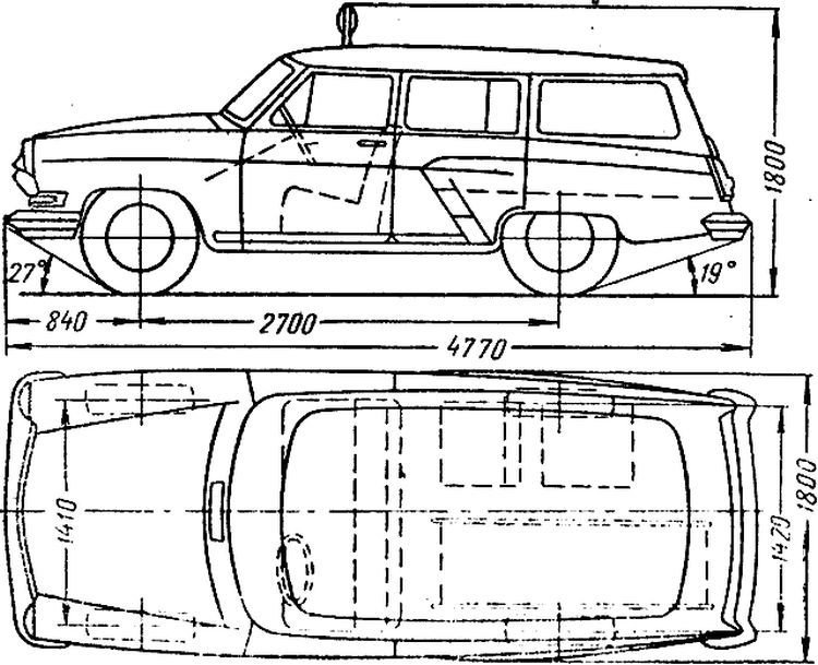 Чертежи советских автомобилей