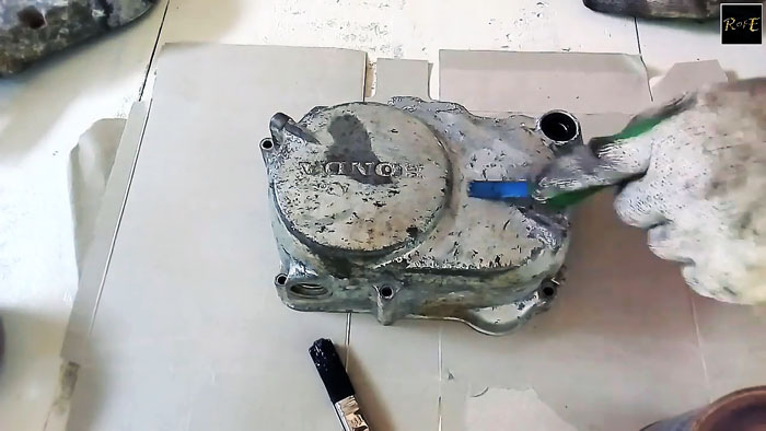 Как восстановить и отполировать крышку двигателя Как восстановить и отполировать крышку двигателя автомобили,тюнинг