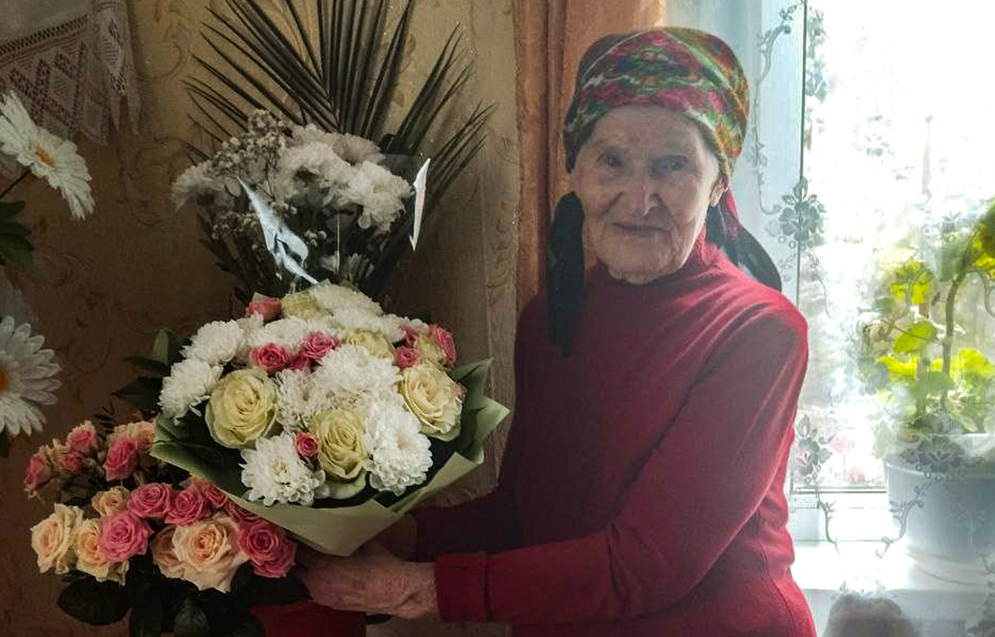 В Бежецке труженице тыла Антонине Яковлевне Румянцевой исполнилось 100 лет