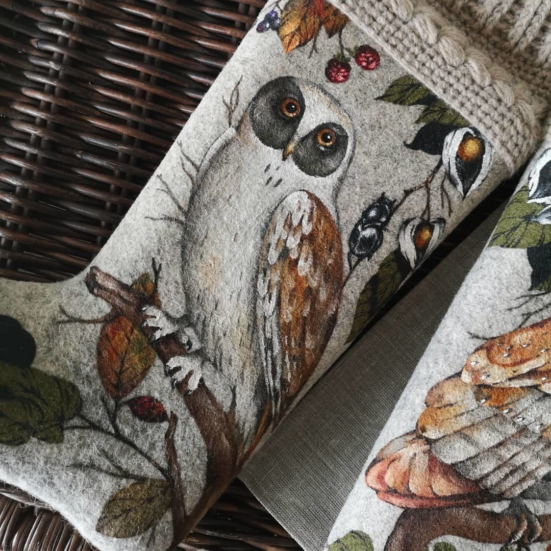 Бесподобно красивые валенки ручной работы. Браво мастерицам! Бесподобно красивые валенки ручной работы. Браво мастерицам! валяние,разное