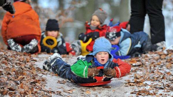 Waldkindergarten - лесные детские сады, популярные в Германии воспитание детей