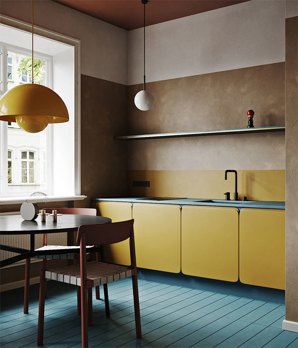 5 цветов, которые сделают вашу кухню уютнее и красивее 5 цветов, которые сделают вашу кухню уютнее и красивее идеи для дома,кухня