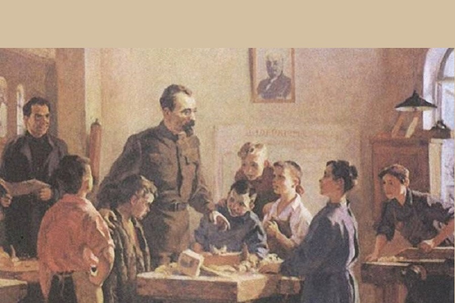 Дзержинский и беспризорники картина
