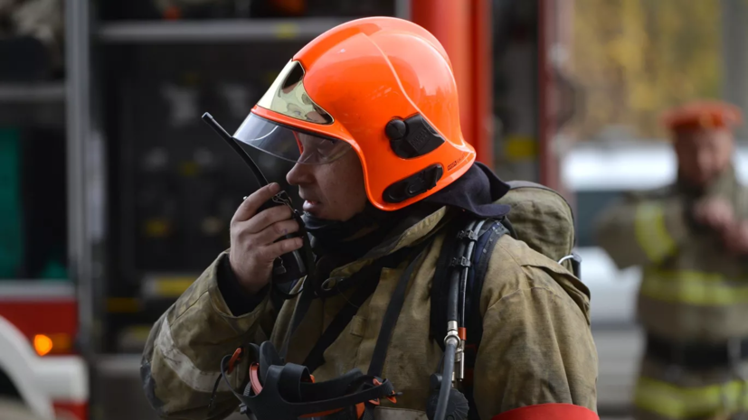 Пожар в административном здании в Москве локализовали
