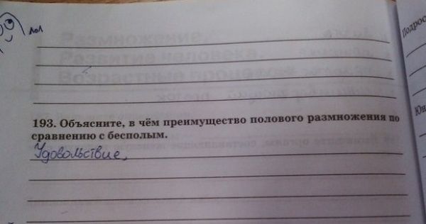 Гениальные ответы детей история,кажетсяэтопровал,картинки,прикол,юмор